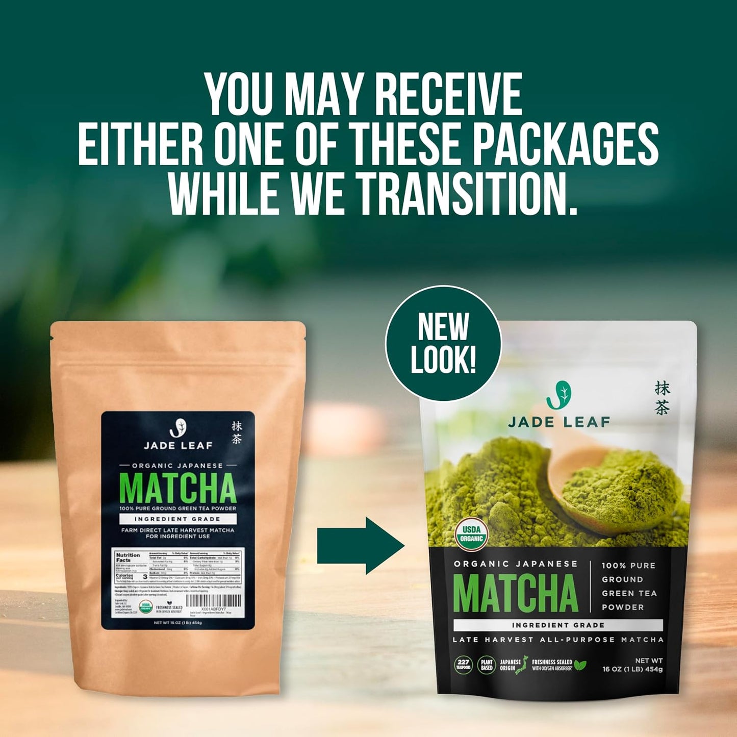 Jade Leaf Matcha Powder, Organic Culinary Grade, 30g / 1.06oz