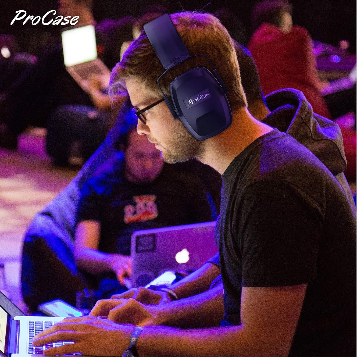 ProCase Extra Large SNR 37dB Noise Cancelling Headphones, Hearing Protection Ear Muffs for Noise Reduction NRR 35dB