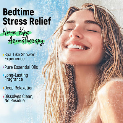 Aromatherapy & Sport Shower Steamers, 24 Pack Shower Bombs with 6 Scents