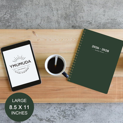 Ymumuda Weekly To Do List Notepad - Daily To Do List Undated 52 - Week Sheets, 8.5x11" Weekly Goal Notebook, Habit Tracker Journal, Excellent for Student School Work Personal Productivity Organizer