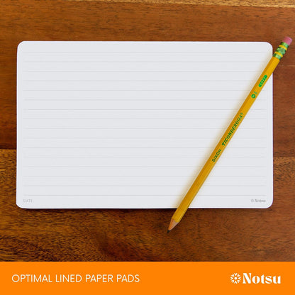Notsu To Do List Small Desk Notepad 2 Pack 3.9" x 6.3"