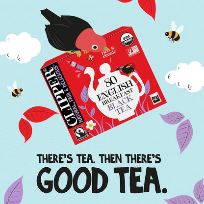 Clipper Tea, Organic English Breakfast Tea, 80 Tea Bags