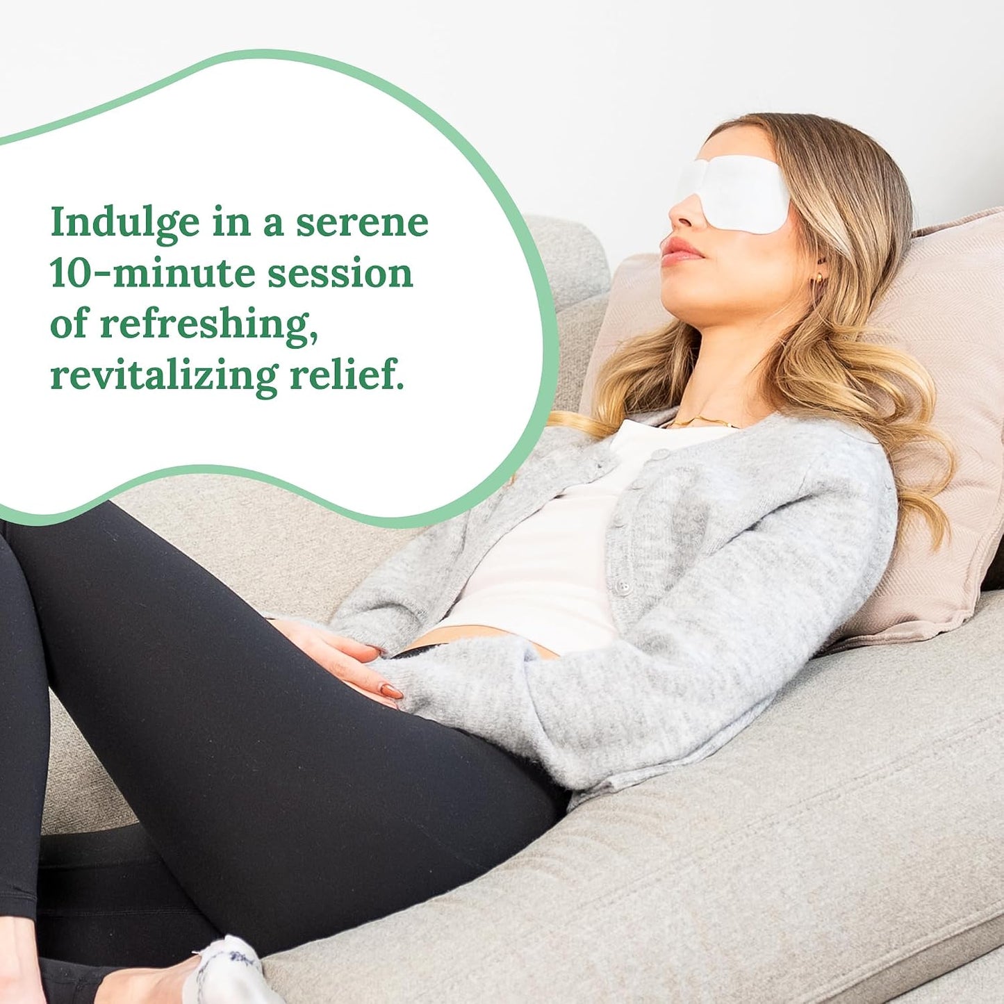 CorneaCare Rest: Self Heating Warm Compress for Dry Eyes | Heated Eye Mask for Fast Relief | Steam Mask for Stye Treatment | No Microwave or Washcloth Needed | Travel Ready Warm Compress | 30 Count