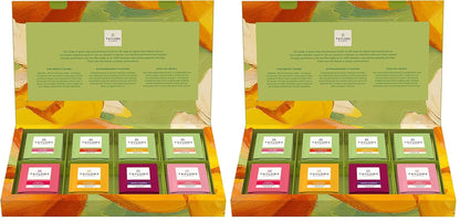 Taylors of Harrogate Assorted Green & Herbal Teas Sampler, Variety Pack Gift Box, Individually Wrapped Bags, 48 Count (Pack of 1), Premium Green & Herbal Teas, Mixed Caffeinated & Caffeine-Free Selection, 48 Teabags