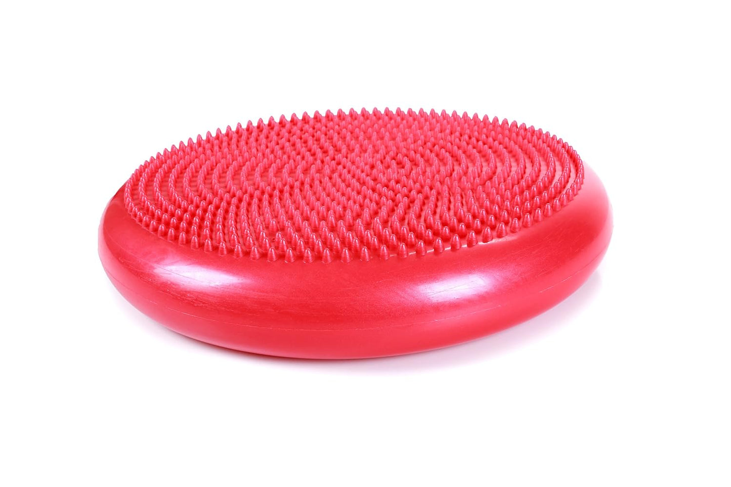 Cando-30-1870 CanDo Inflatable Balance Disc for Balance Training, Proprioception, Strengthening Lower Extremities, Posture, Back Pain, Stress Relief, Restlessness and Anxiety. Black, 14” Diameter