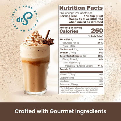 Café Essentials Matcha Green Tea Latte Frappe Mix – No Artificial Colors, Flavors, or Sweeteners – Shelf Stable – 51mg of Caffeine – Great for Hot, Iced, & Frozen Frappes (3.5 lb Bag, 30 Servings)