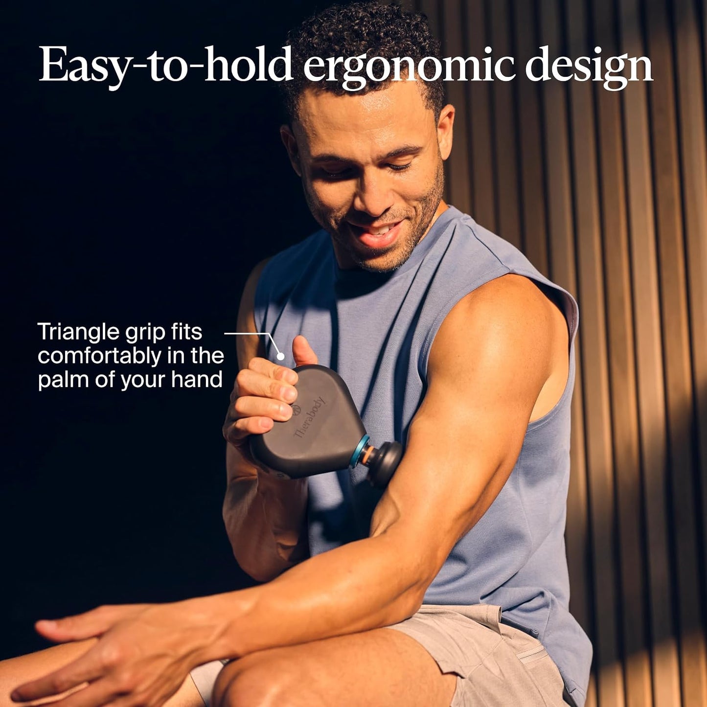 TheraGun Mini (3rd Generation) by Therabody – Ultra-Portable Massage Gun and Travel Essential for Fast, Effective Pain and Tension Relief Anywhere (Black)