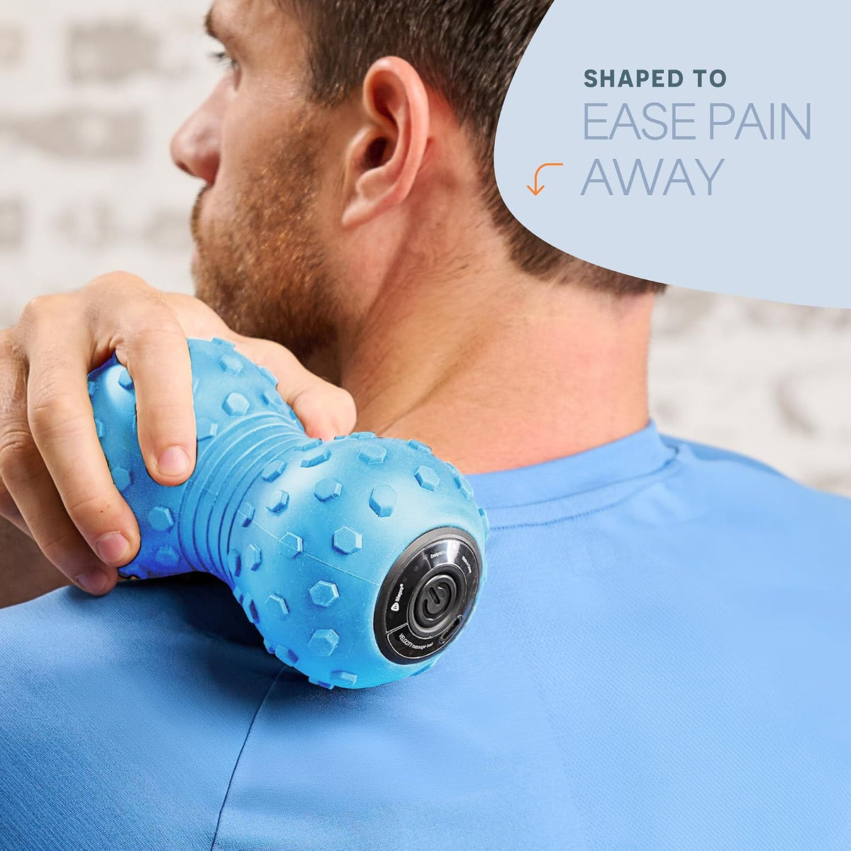 LifePro Velocity Vibrating Peanut Massage Ball with 4-Speed Vibration Modes