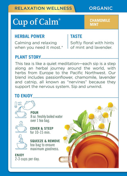Traditional Medicinals Organic, Nighty Night Extra, Valerian Root & Lemon Balm - Herbal Sleep Aid Tea - Kosher, Non-GMO, Caffeine-Free, Compostable - 96 Tea Bags (6 Packs of 16)