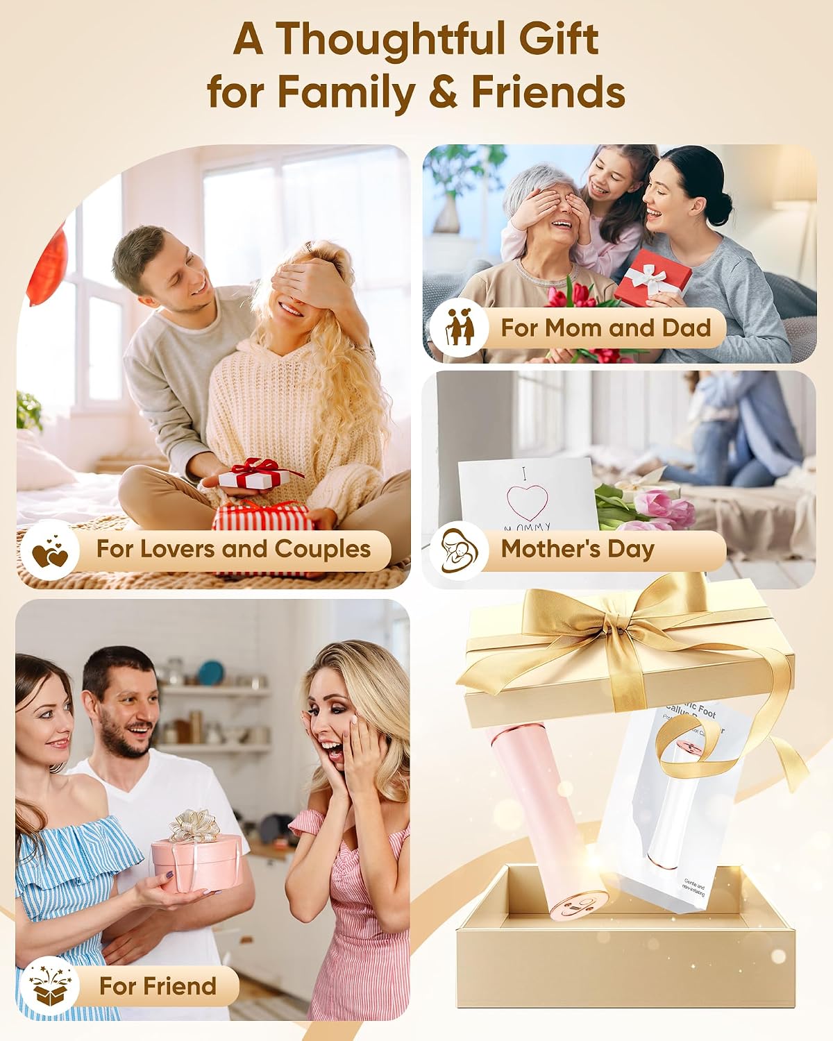 Electric Foot Callus Remover, Rechargeable Foot File Pedicure Kits