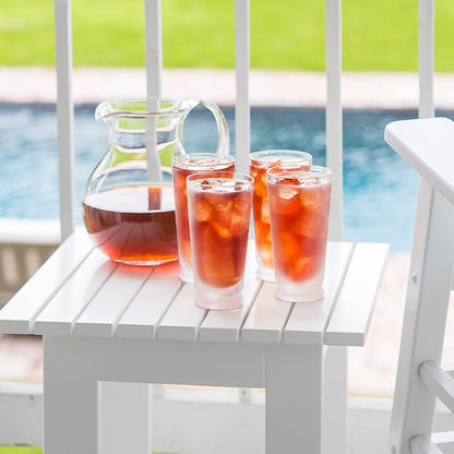 Luzianne Unsweetened Hibiscus Iced Tea Bags, Family Size, 22ct Box (Pack of 6)