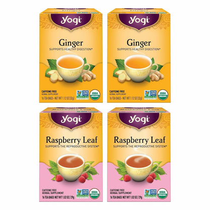 Yogi Women's Wellness Variety Pack, 16 Tea Bags (4 Pack)