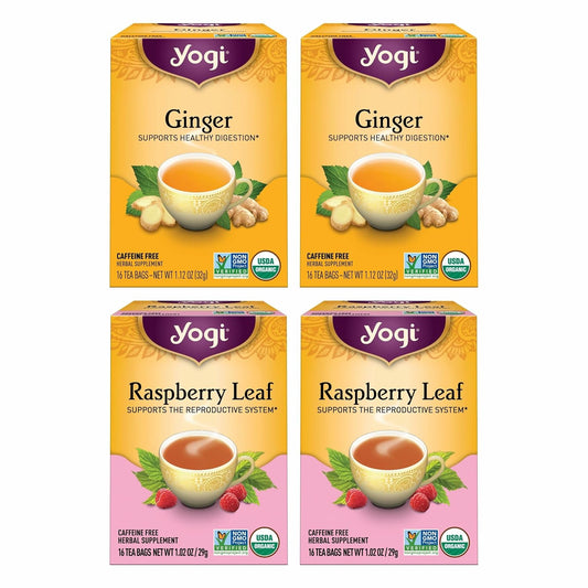 Yogi Women's Wellness Variety Pack, 16 Tea Bags (4 Pack)