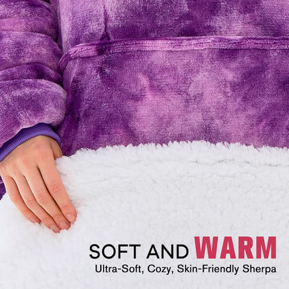 yescool Wearable Blanket Hoodie as Christmas Birthday Gifts for Women Mom - Colors B