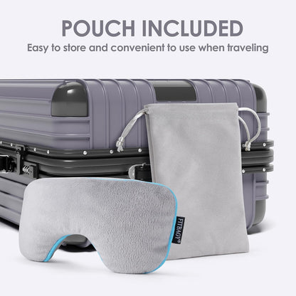 Microwave Activated Thermal Eye Masks for Dry Eye,Styes and Eyestrain,Eye Masks Provide Comfortable Heat Therapy for Effective Eye Relief, Gray