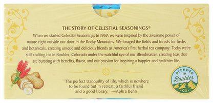 Celestial Seasonings Ginger & Probiotics Herbal Tea