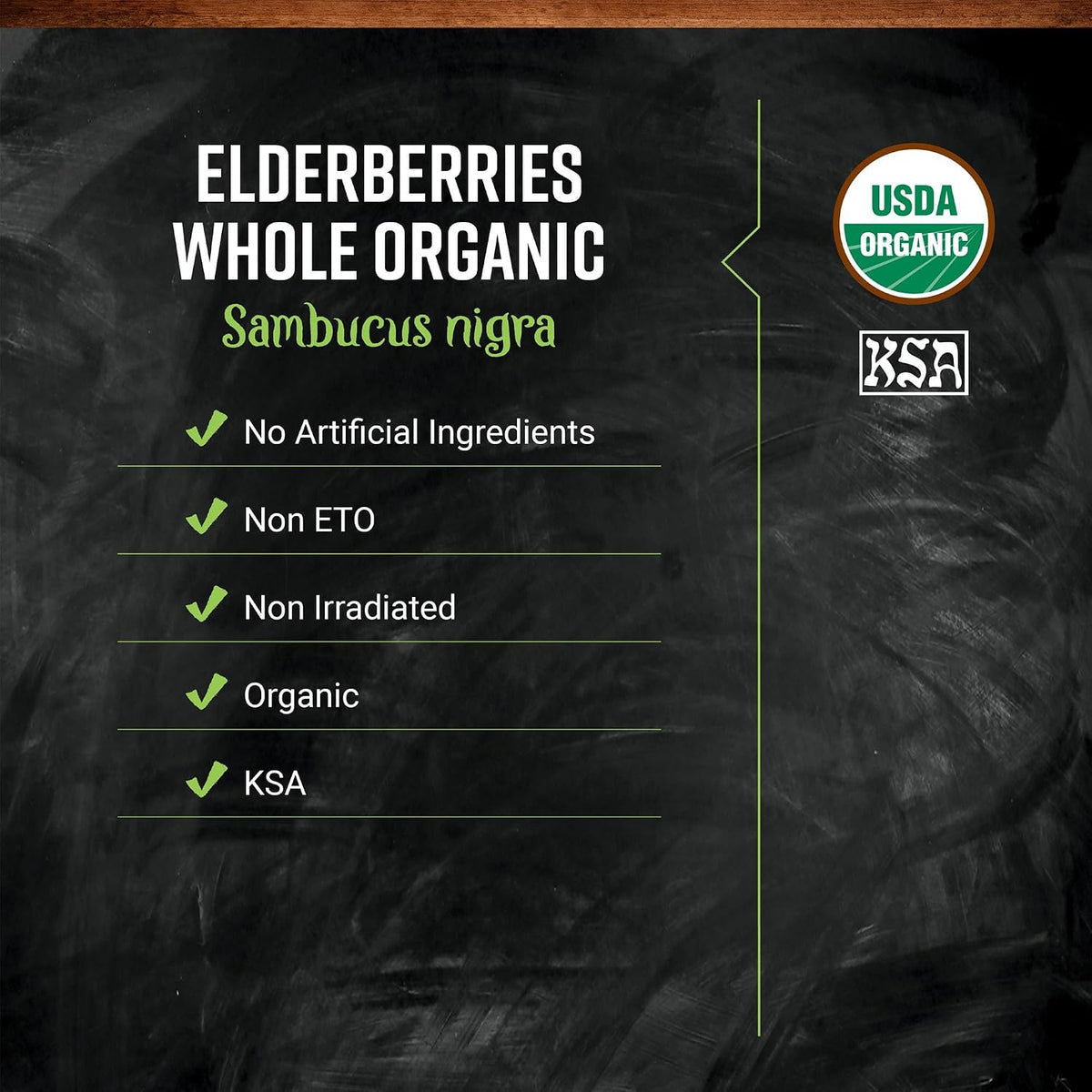 Frontier Co-op Organic Whole European Elderberries, 16oz
