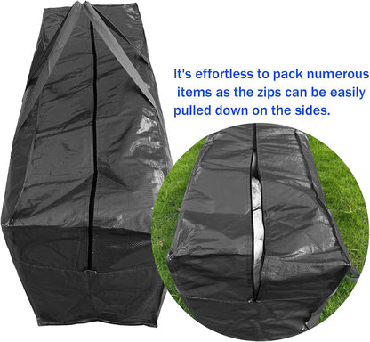 66 Gallon Extra Large Storage Bags, Huge Moving Bags Heavy Duty with Zipper