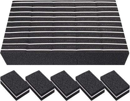 Nail Buffers (50 Pack), Mini Buffer Block Nail File for Acrylic Nails and Natural Nails, 100/180 Grit Nail Buffer Block Bulk Buffing Blocks for Nail Buff Professional Manicure File Blocks Set Pink