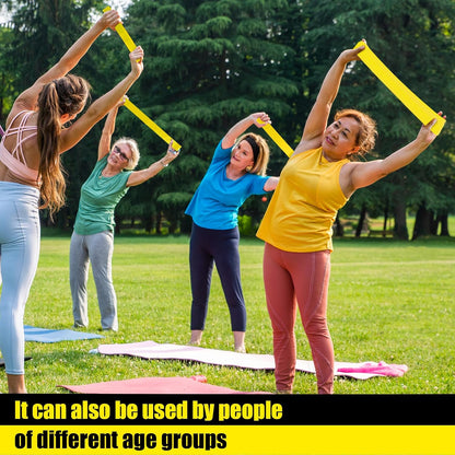 Deekin 20 Pcs Resistance Bands Resistance Loop Exercise Bands Exercise Equipment Elastic Drap Ring for Women and Men Home Fitness, Gym, Yoga