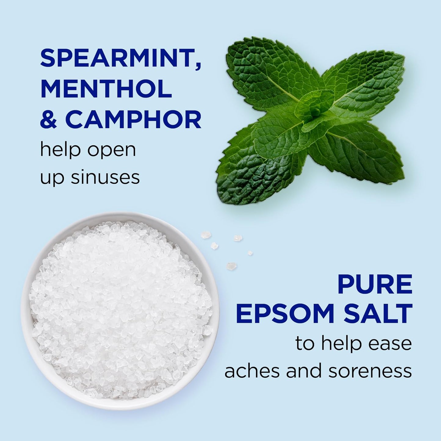 Dr Teal's Epsom Salt Bath Soaking Solution, Eucalyptus and Lavender, 2 Count, 3lb Bags - 6lbs Total