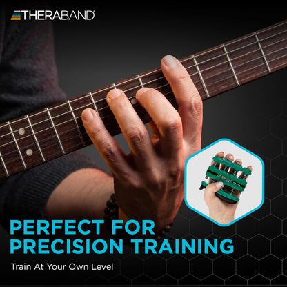TheraBand Finger Exerciser — Hand & Finger Strengthener for Grip, Dexterity, Arthritis & Rehab — Spring-Loaded, Isolates Each Finger
