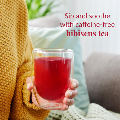 The Republic of Tea Blueberry Hibiscus Herbal Tea,Caffeine Free, 36 Count