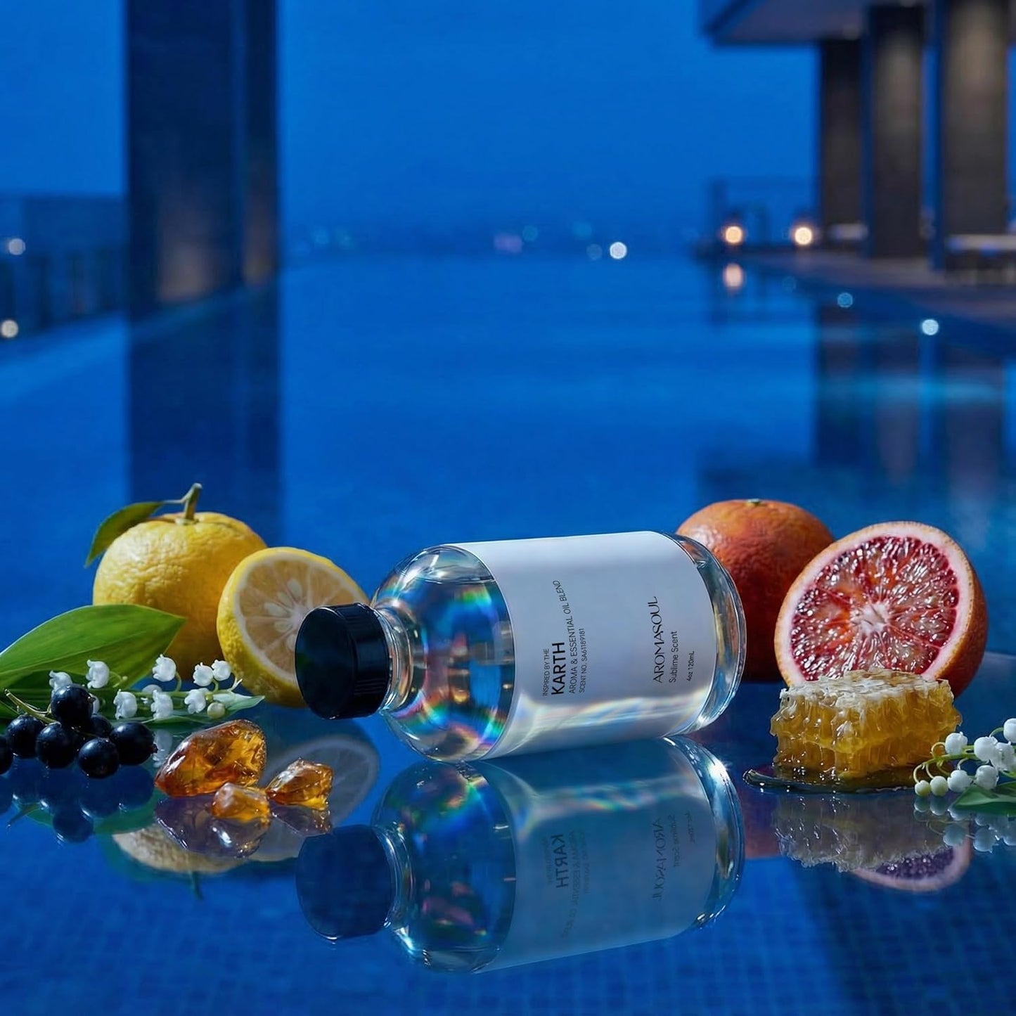 Hotel Diffuser Oil Inspired by Ritz-Carlton Scent - Premium Fragrance Oil No. SA61119323 for Ultrasonic and Waterless Diffuser - 120 mL, 4 fl oz