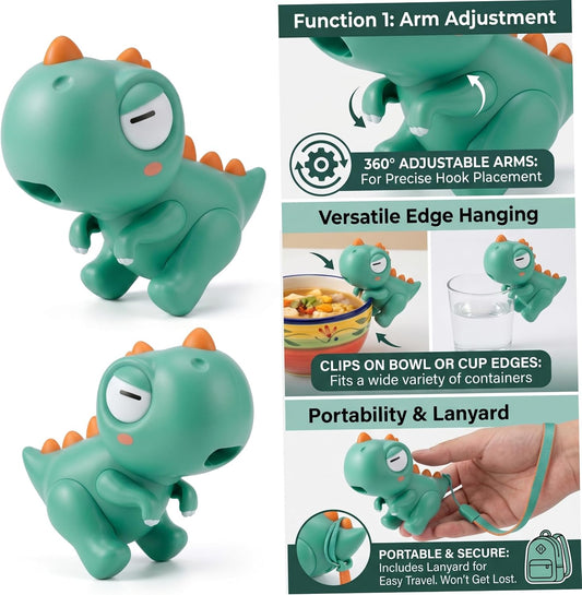 Mini Food Cooling Fan 3-Speed Clip-On USB Powered Green, 3 Adjustable Speeds Clips to Bowls Cups for Cooling Hot Noodle