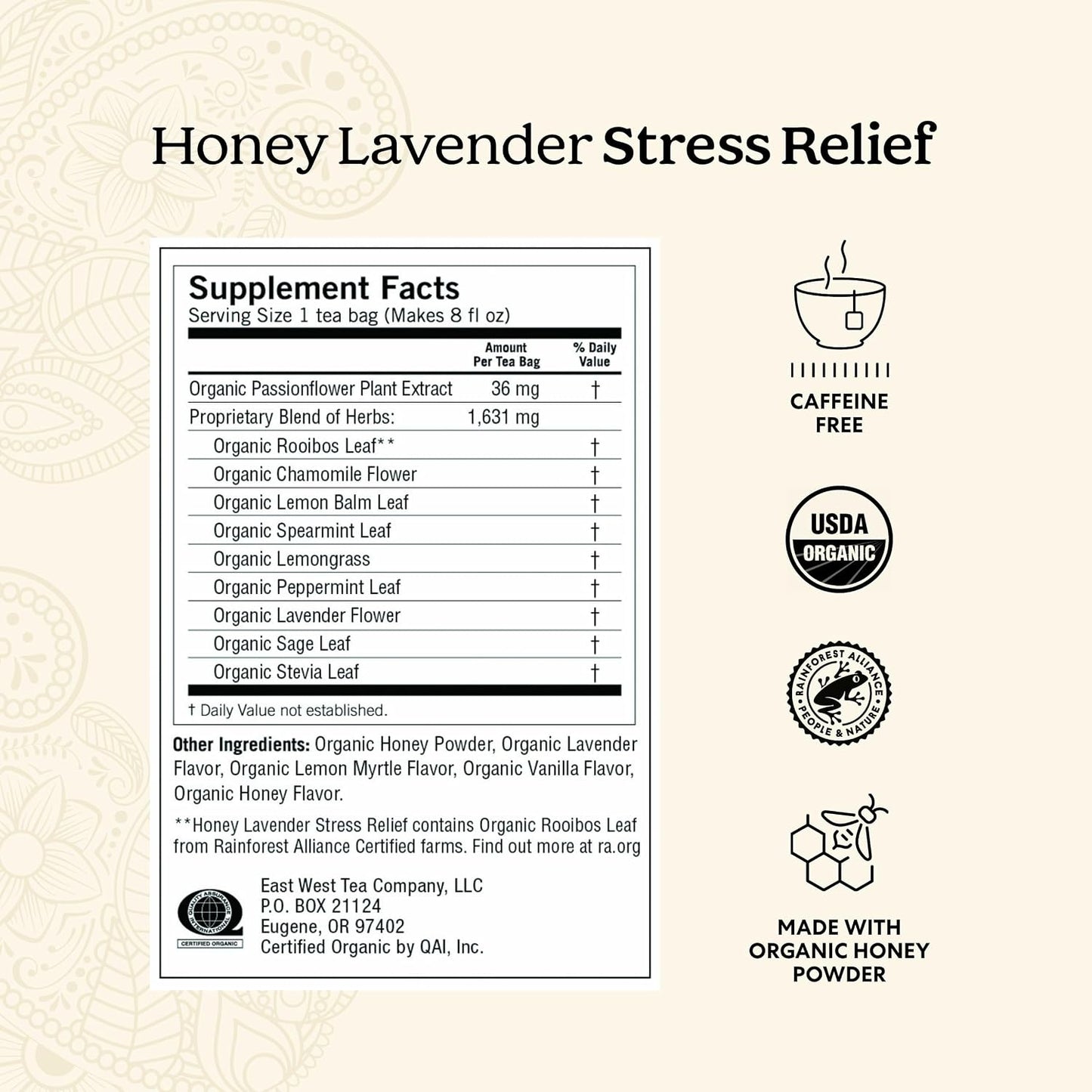 Yogi Tea Favorites Variety Pack - 16 Bags per Pack (6 Packs) - Organic Gift Box - Includes Sweet Tangerine Positive Energy, Honey Lavender Stress Relief, Bedtime & More