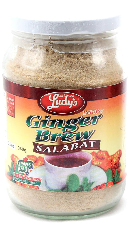 Ludy's Ginger Salabat Tea (Ginger Brew, 1 Pack of 360g)
