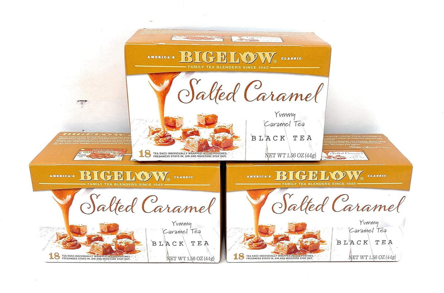 Bigelow Tea Black Tea 6 Flavor Variety Pack, Caffeinated Tea with Mint, Lemon, Constant Comment, English Teatime, Earl Grey, and Vanilla Chai, 20 Count Box (Pack of 6), 120 Total Tea Bags