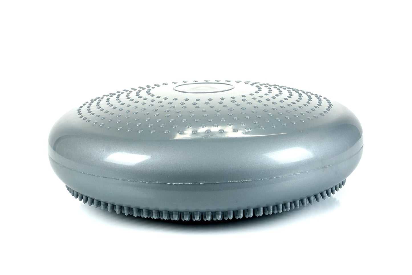 Cando-30-1870 CanDo Inflatable Balance Disc for Balance Training, Proprioception, Strengthening Lower Extremities, Posture, Back Pain, Stress Relief, Restlessness and Anxiety. Black, 14” Diameter