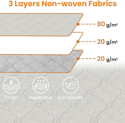 Fab totes Storage Bags for Clothes Blanket Storage Bins with Lids