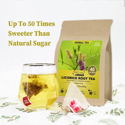 FullChea - Lemon Balm Tea Bags, 100 Count - Pure & Natural Dried Lemon Balm Leaves - Melissa Officinalis - Caffeine-free Herbal Tea for Relaxation - Non-GMO