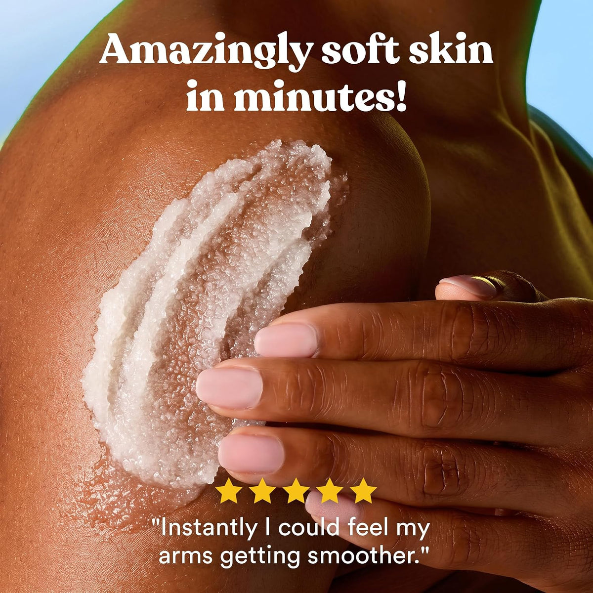 ASUTRA Dead Sea Salt Essential Oil Body Scrub Exfoliator (16 Ounce)