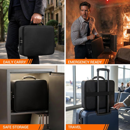 TILYMOL Fireproof Document Bag (5200℉) with Upgraded Heat Insulated Layers