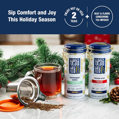 Tiesta Tea - Holiday Tea Sampler Dry Flight Set, Loose Leaf
