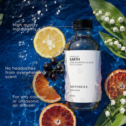 Hotel Diffuser Oil Inspired by Ritz-Carlton Scent - Premium Fragrance Oil No. SA61119323 for Ultrasonic and Waterless Diffuser - 120 mL, 4 fl oz
