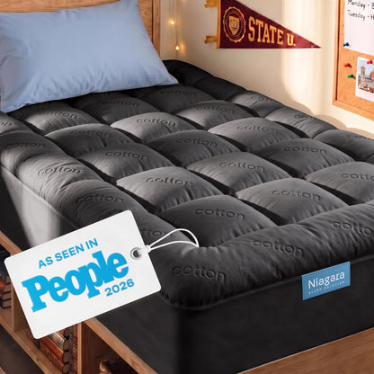 Niagara Sleep Solution Queen Ultra Soft Mattress Topper — Back Pain Relief