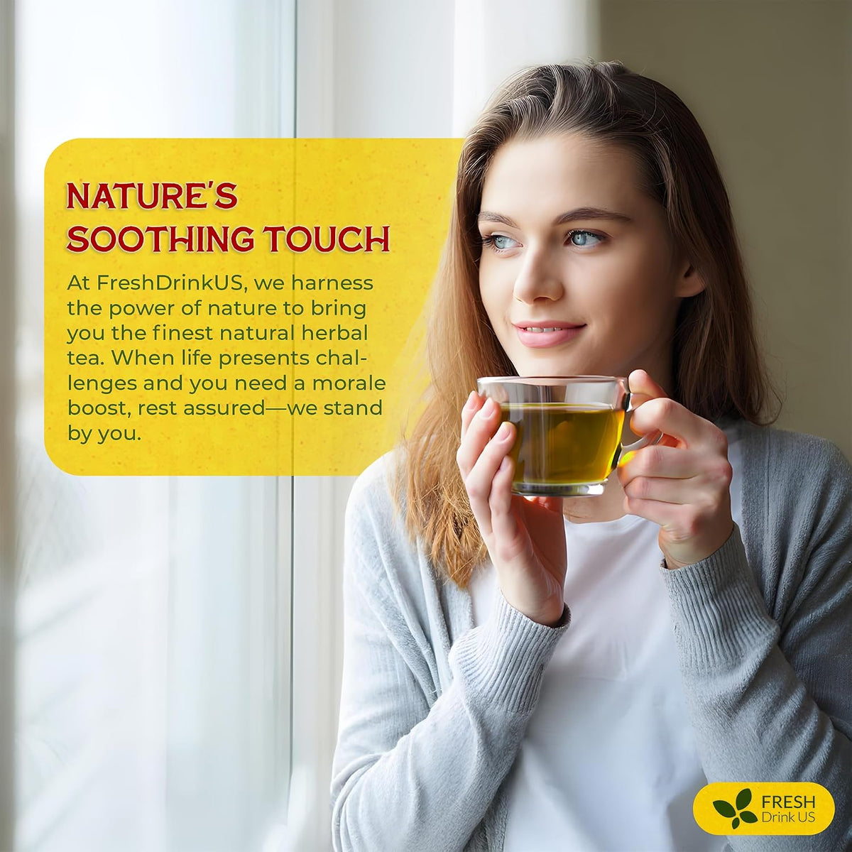 FreshDrinkUS, Yerba Mate Tea Bags | 120 Tea Bags | Traditional South American Herbal Tea – Smooth & Refreshing Flavor – Premium Quality, Sustainably Sourced. Vegan.