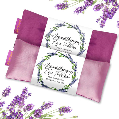 Hihealer Weighted Eye Mask for Sleeping, Lavender Eye Pillow for Spa Yoga
