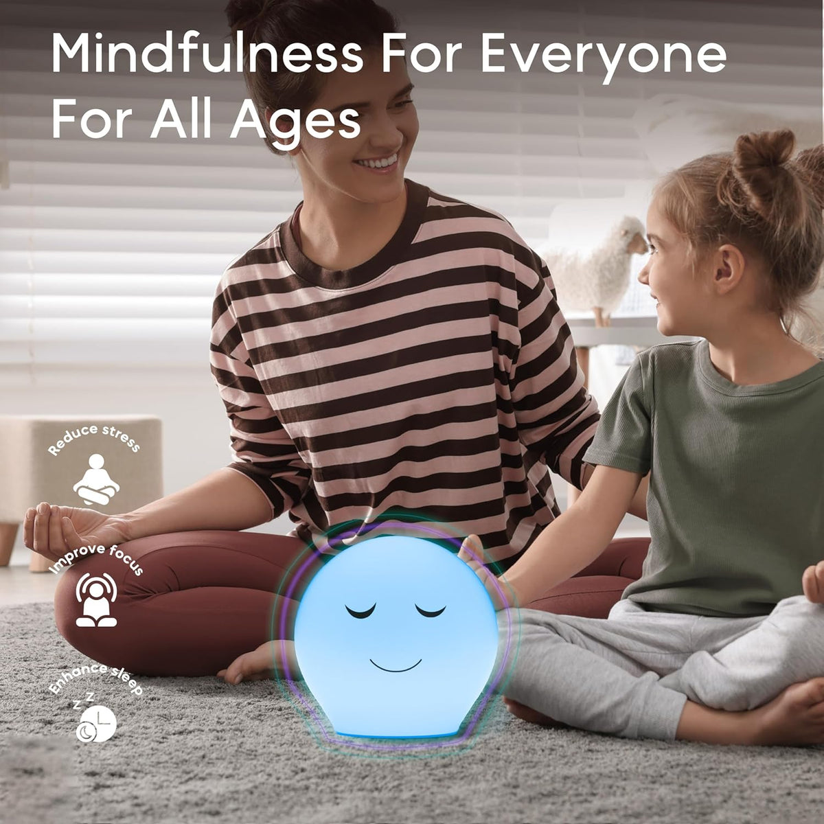Breathing Pal, Anxiety Relief Kid Breathing Light for Calm Down Corner