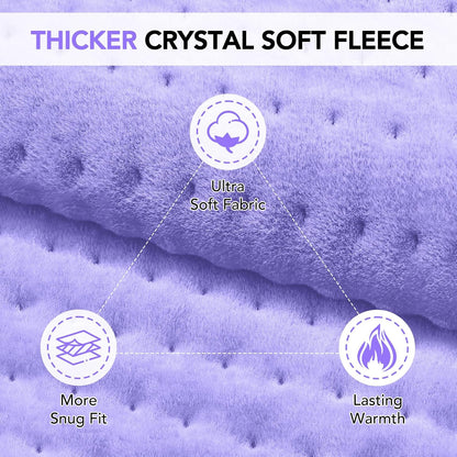 Extra Large Heating Pad for Back Pain Relief - 33"x17"Electric Heating Pad