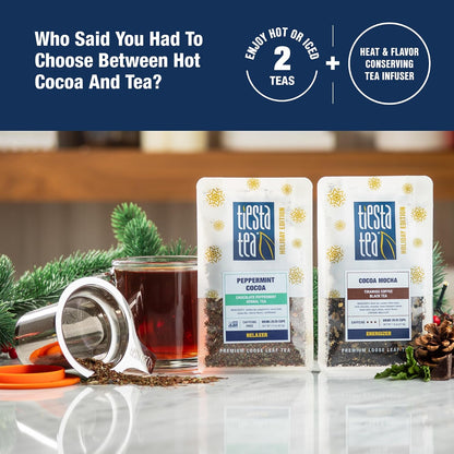 Tiesta Tea - Holiday Tea Sampler Dry Flight Set, Loose Leaf