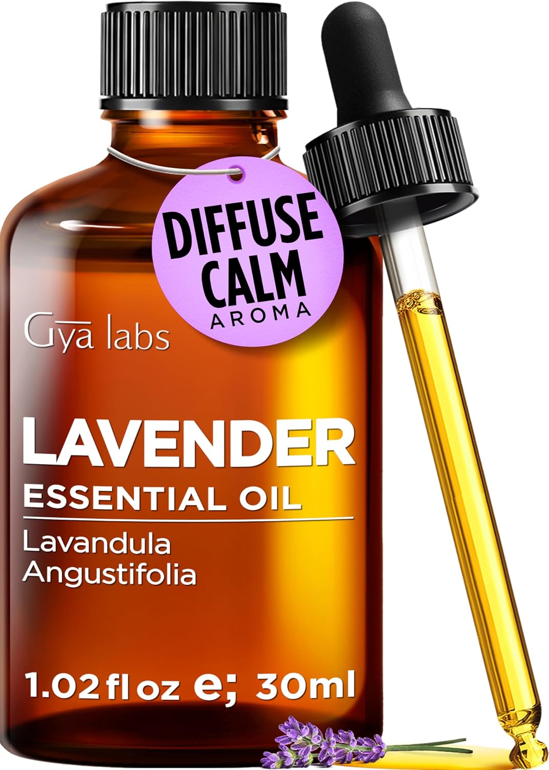 100% Pure Lavender Essential Oil for Skin & Diffuser - 4 Fl Oz