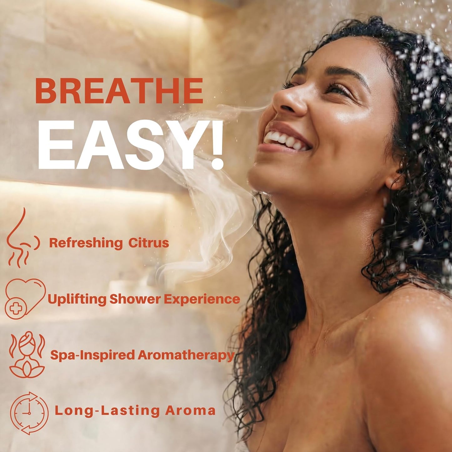 Eucalyptus Shower Steamers Aromatherapy – 7 Long Lasting Essential Oil Shower Bombs – Large Spa Tablets for Relaxation – Made in USA, Self Care Gift for Men & Women