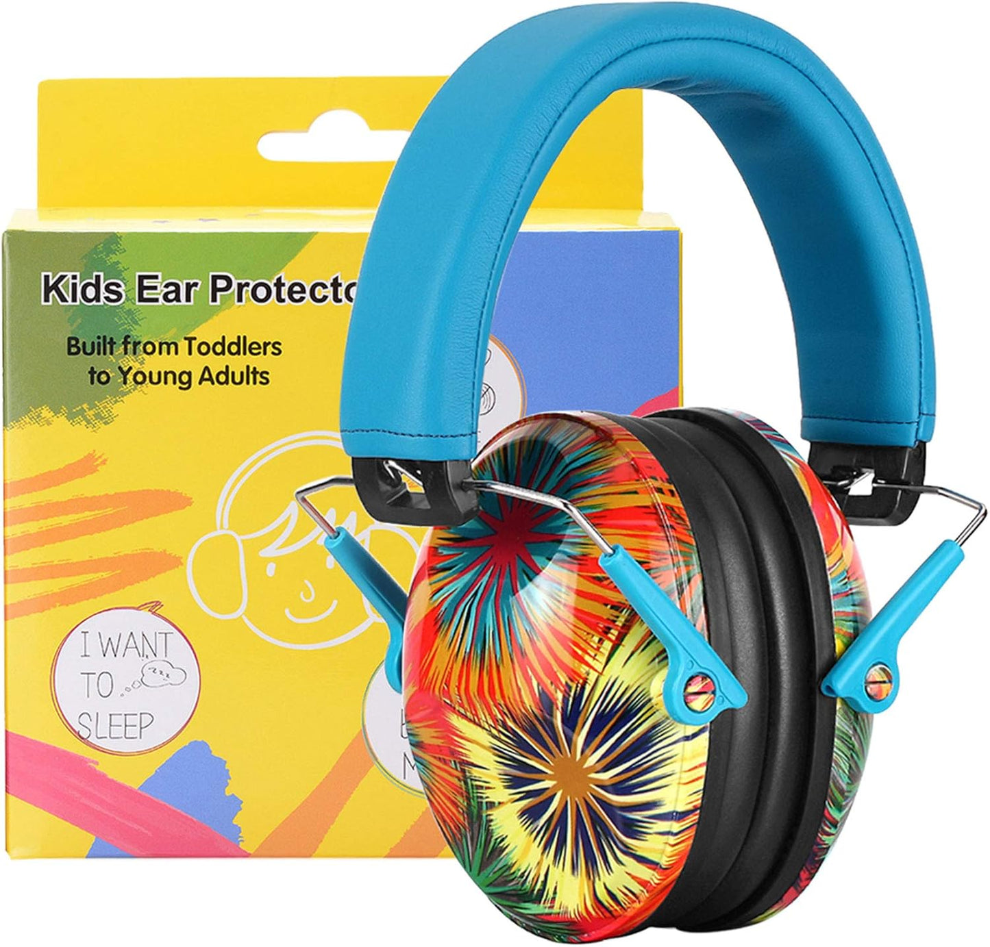 PROHEAR 032 Kids Ear Protection – Ear Muffs for Noise Reduction, 25NRR Noise Cancelling Headphones for Kids,Toddlers, Autism, Sensory Use, Hearing Protection – Orange