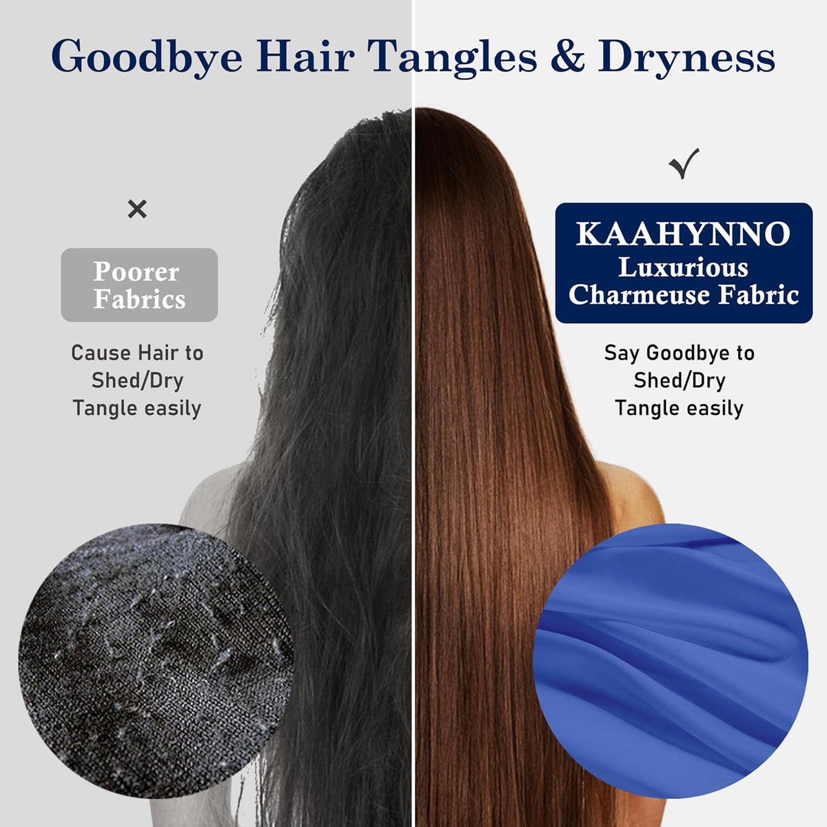 Adjustable Silk Bonnet Satin Curly Hair Wrap for Sleeping Women Anti Frizz