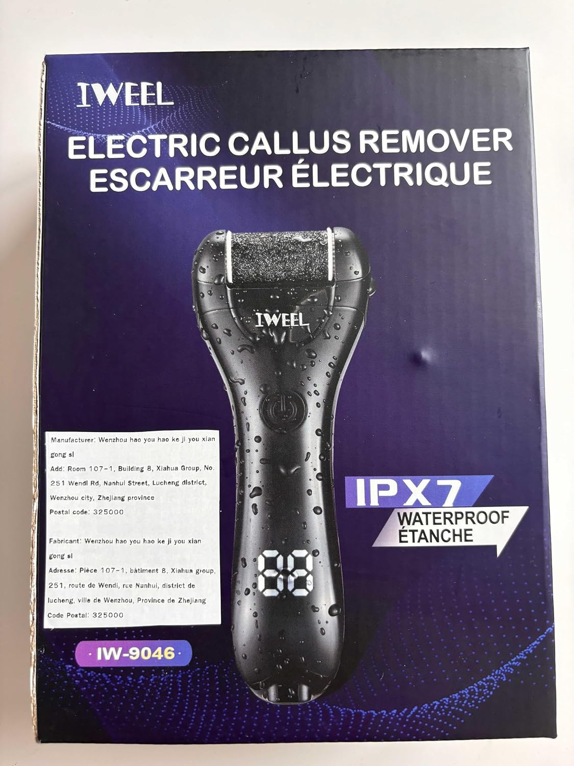 Electric Foot Callus Remover, Rechargeable Electronic Foot File Pedicure Kits, Electric Callus Remover for Feet, Foot Scrubber Dead Skin Remover, Professional Foot Care for Dead Skin Ideal Gift